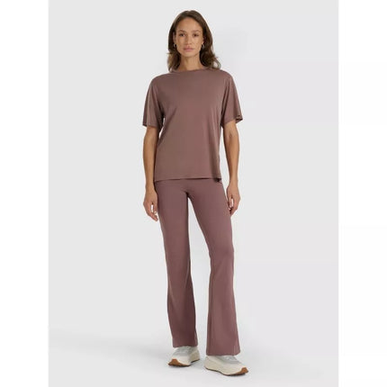 Women's oversize T-shirt with modal 4F 4FRAW25TTSHF3408-82S