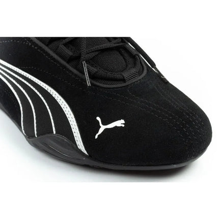 Puma women's sports shoes Catch Soleil SD black natural leather fashionable