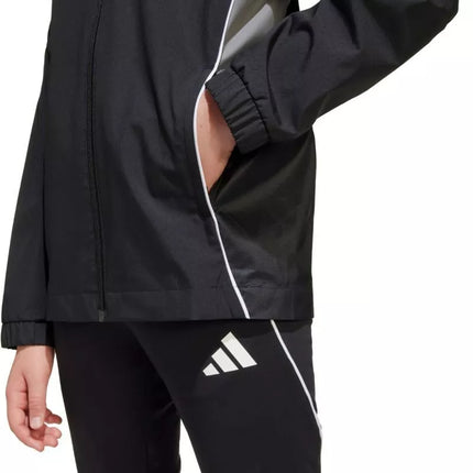adidas Tiro 25 Competition All Weather Kids Jacket Black IW0448