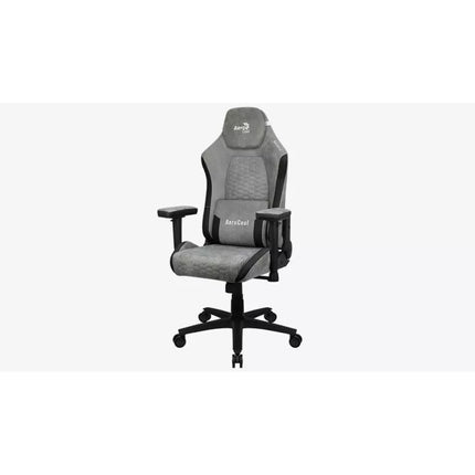 Fotelis AEROCOOL CROWN AeroSuede akmens pilkos spalvos