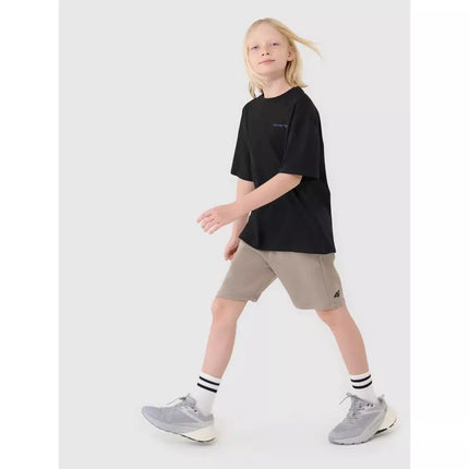 Berniukiški oversize marškinėliai su užrašu 4F 4FJWSS25TTSHM2184-20S