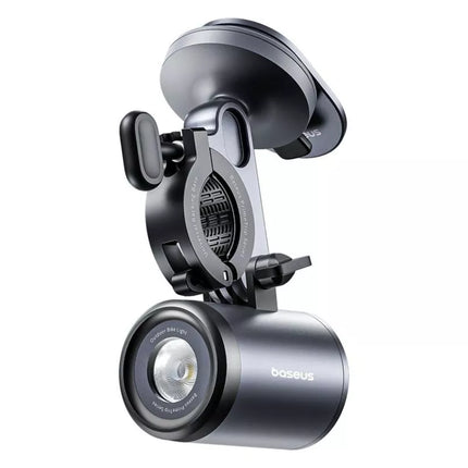 Baseus PrimeTrip Universal 3000mAh IP68 LED Holder with 2-in-1 Lamp - Black and Gray