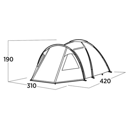 Easy Camp Kinn 5 5-vietė palapinė