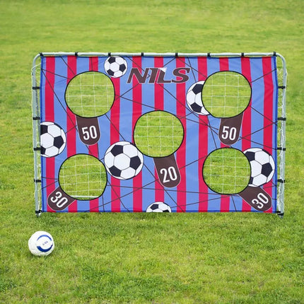 Goal with net and aiming panel Nils NT7788