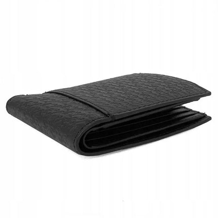 Calvin Klein CK Men's Leather Wallet Small Black - LZ04G1066G-UB1
