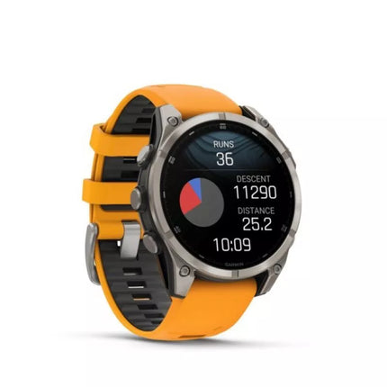 Garmin Fenix 8 47mm AMOLED - Safyrinis Titanas