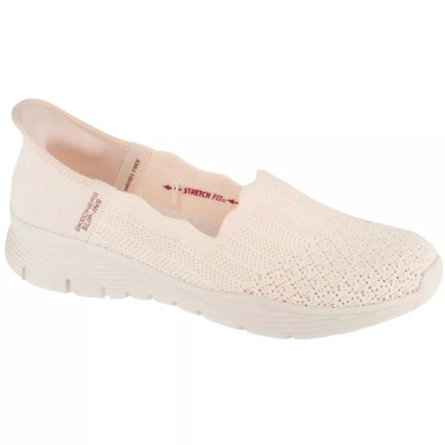 Skechers Slip-ins: Seager - Tikėk tuo 158980-OFWT Smėlio 35.5
