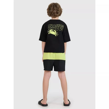 Boys' beach shorts 4F 4FJWSS25UBDSM116-45S