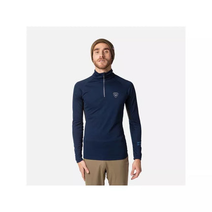 Rossignol Poursuite 1/2 Zip Navy T-Shirt