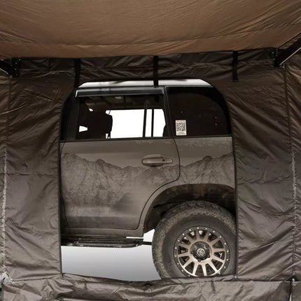 Šoninės sienelės, skirtos Offlander STO80 2.3 M laikančiam markizei OFF_ACC_STO80_L_AN