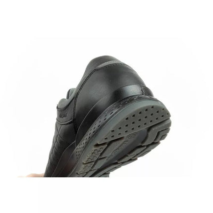 Grisport men's Nero avon leather sports shoes black comfortable lightweight