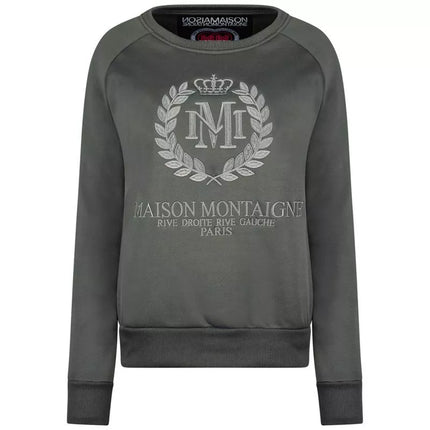 Maison Montaigne FIMOSAI DGREY MT LADY 016 moteriškas džemperis (RBMWW6410F/MM-TAMSIAI PILKA)