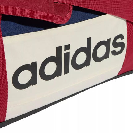 adidas Linijinė Duffel XS krepšys, tamsiai mėlynos, raudonos ir smėlio spalvos KE5544