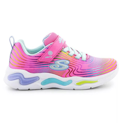 Skechers S-Lights Wavy Beams Jr 302338L-PKMT batai