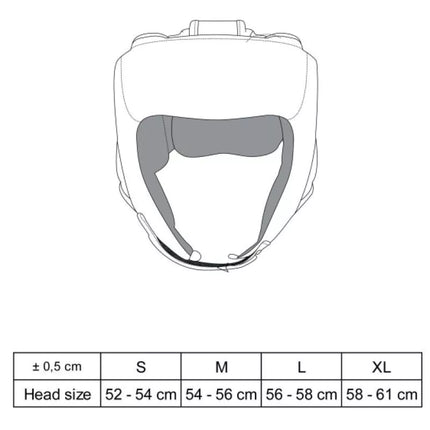 KTT-COMPETITION tournament boxing helmet (WORLD BOXING APPROVED)
