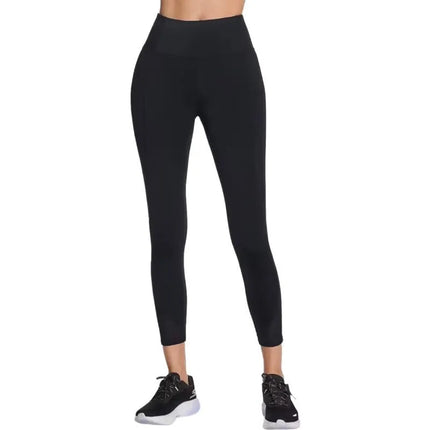 Skechers Tempo aukšto liemens 7/8 tamprės LG83-BLK juodos, L dydis