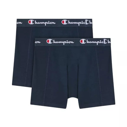 Champion Men's Boxer Shorts 2 Pack Navy Blue U20001 BS501
