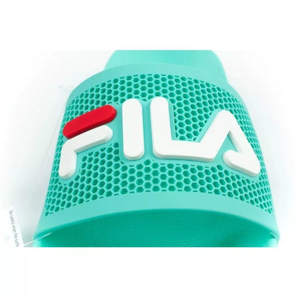 Fila women's sports flip-flops Morro comfortable green slippers for the pool