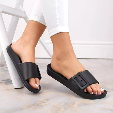 Big Star W FF274A389 papludimiai šlepetės juodos