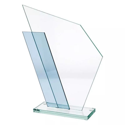 Glass trophy