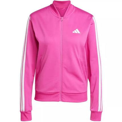 Moteriškas Adidas Essentials sportinis kostiumas su 3 juostelėmis, rožinis JD5436