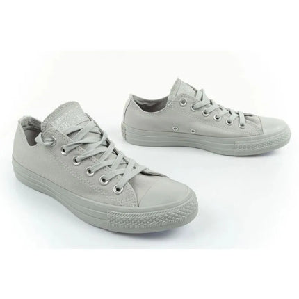 Madingi ir patogūs pilki moteriški Converse Chuck Taylor All Star laisvalaikio bateliai