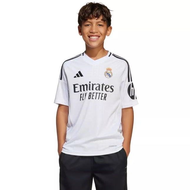 adidas Real Madrid 24/25 Vaikų namų marškinėliai Balta JX2139