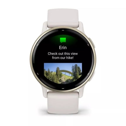 Garmin Vivoactive 5 42mm Cream Gold Watch