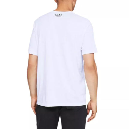 „Under Armour“ marškinėliai su logotipu ant kairės krūtinės, dydis M, 1326799-100