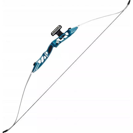 Poe Lang Ardomas Mėlynas Jazz Lankas su atlenktais galais - Mėlynas, 30LB (RE-023U-30)