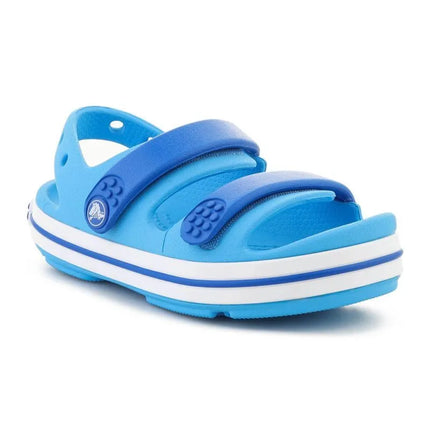CROCS CROCBAND CRUISER vaikiški sandalai, venecijos/elektros mėlyna spalva, 209424-4MO