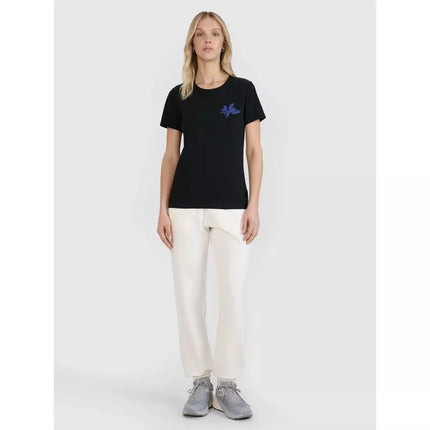 Women's regular printed T-shirt 4F 4FRSS25TTSHF2693-20S