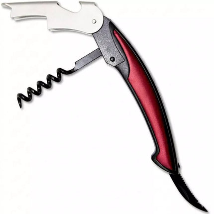 REDCLIFFS RED MULTI POCKET KNIFE BOTTLE OPENER