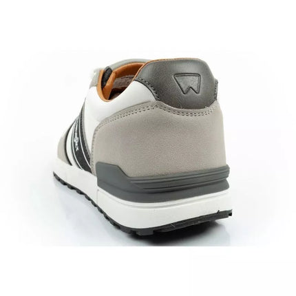 Wrangler men's sports shoes sneakers Wylie fashionable comfortable light gray