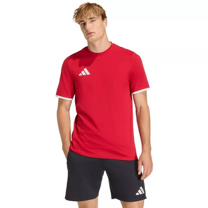 Vyriški adidas Entrada 26 Marškinėliai raudoni JZ6676