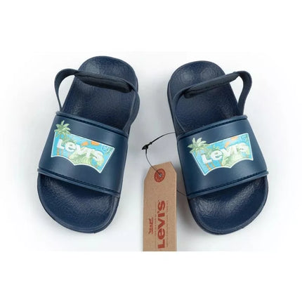 Levi's Pool S Mini berniukams tamsiai mėlynos basutės