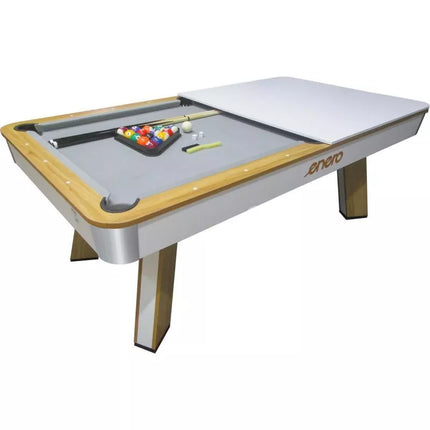 3-in-1 Universalus stalas: Biliardas, Stalo Tenisas, Valgomasis 213.4x111.8x81.2CM ENERO