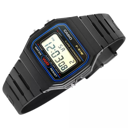 Men's Watch CASIO F-91W-1YEG + BOX