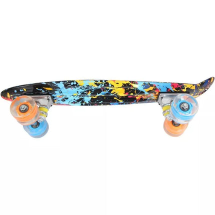 PLASTIC SKATEBOARD 22 INCHES ENERO GRAFFITI LED 1030845