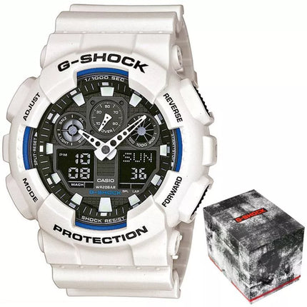 Vyriškas laikrodis CASIO G-SHOCK GA-100B-7AER + Dėžutė