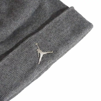 Air Jordan Cuffed Beanie Carbon Heather Gray - 9A0063-GEH
