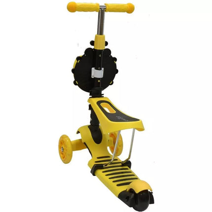 BALANCE SCOOTER 3IN1 ENERO BIEDRONKA YELLOW