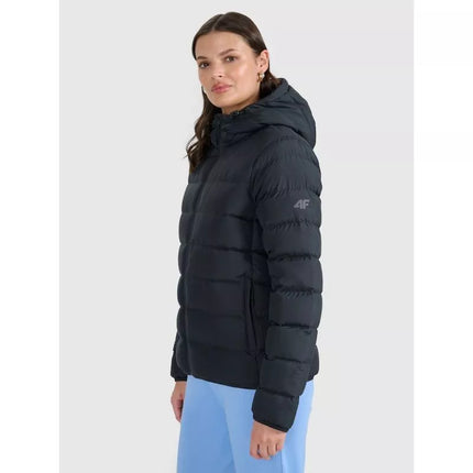 Women's down jacket with natural filling 4F 4FRAW25TDJAF0800-20S