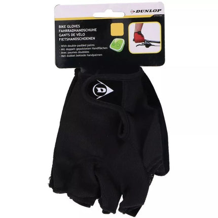 DUNLOP SENIOR CYCLING GLOVES S.XL - BLACK