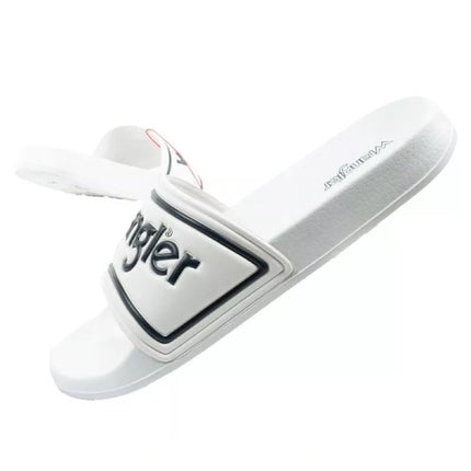 Wrangler men's Averell Slider sports slippers comfortable white