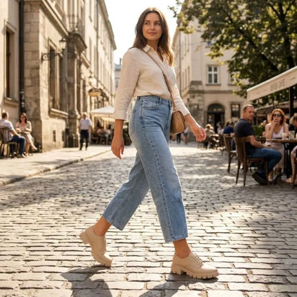 M.Daszyński W SAN33C smėlio spalvos batai