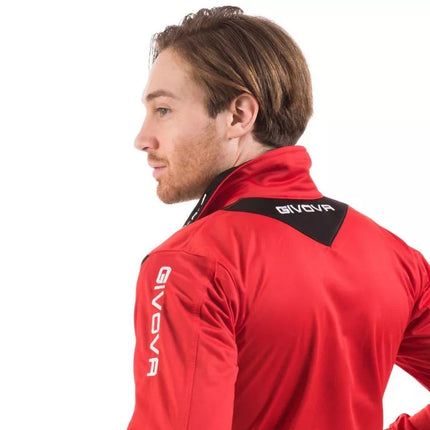 Givova Tuta Visa TR018 1210 sportinis kostiumas Raudona/Juoda