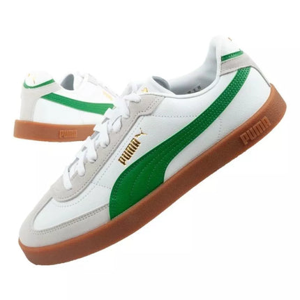 Puma Club II Era vyriški odiniai sportiniai batai kedai balti pilki žali