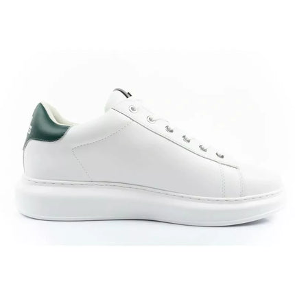 Karl Lagerfeld men's shoes sneakers Kapri natural leather white