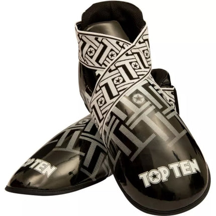 TOP TEN OSTT-PU "SUPERLIGHT PRISM" Foot Protectors (WAKO APPROVED)